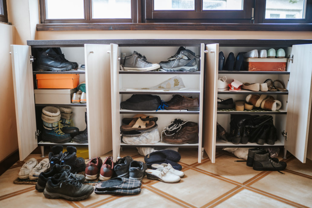 Organizar tus zapatos 