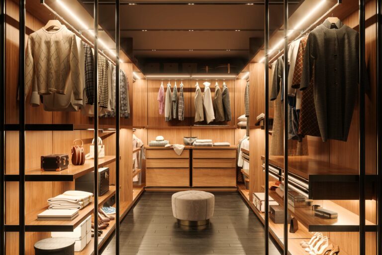 Mantén tu ropa ordenada y a la mano con estos diseños para closets