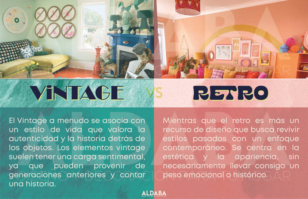 Vintage vs Retro