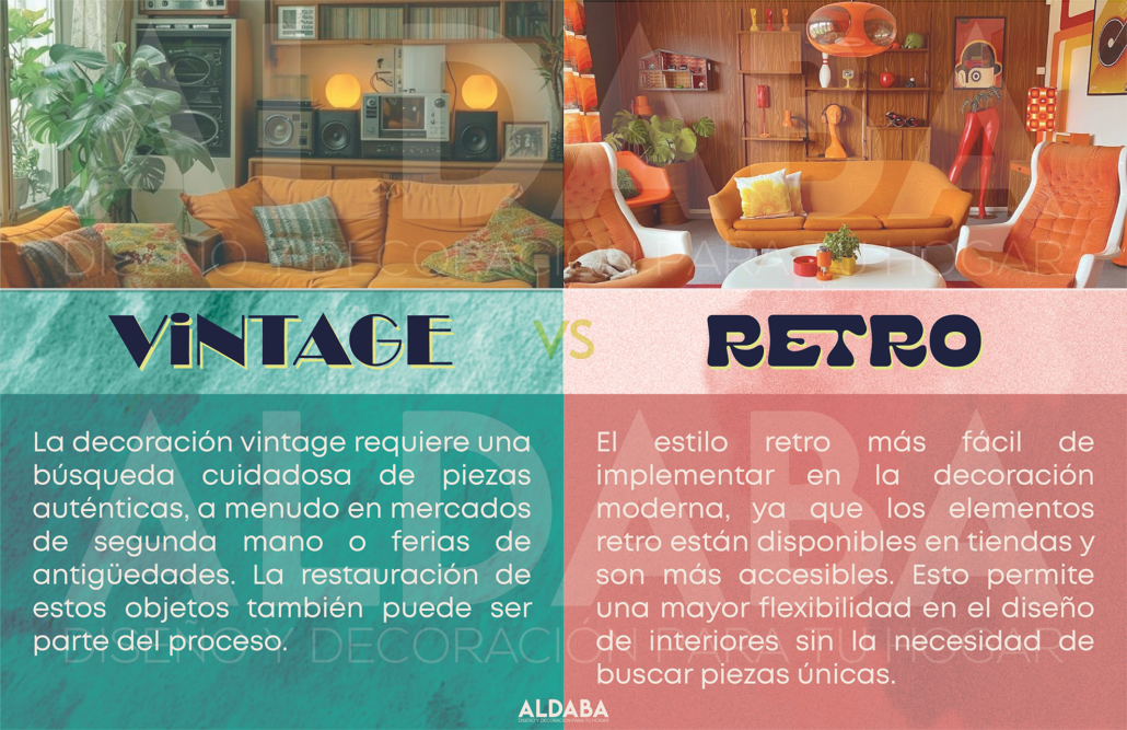 Vintage vs Retro