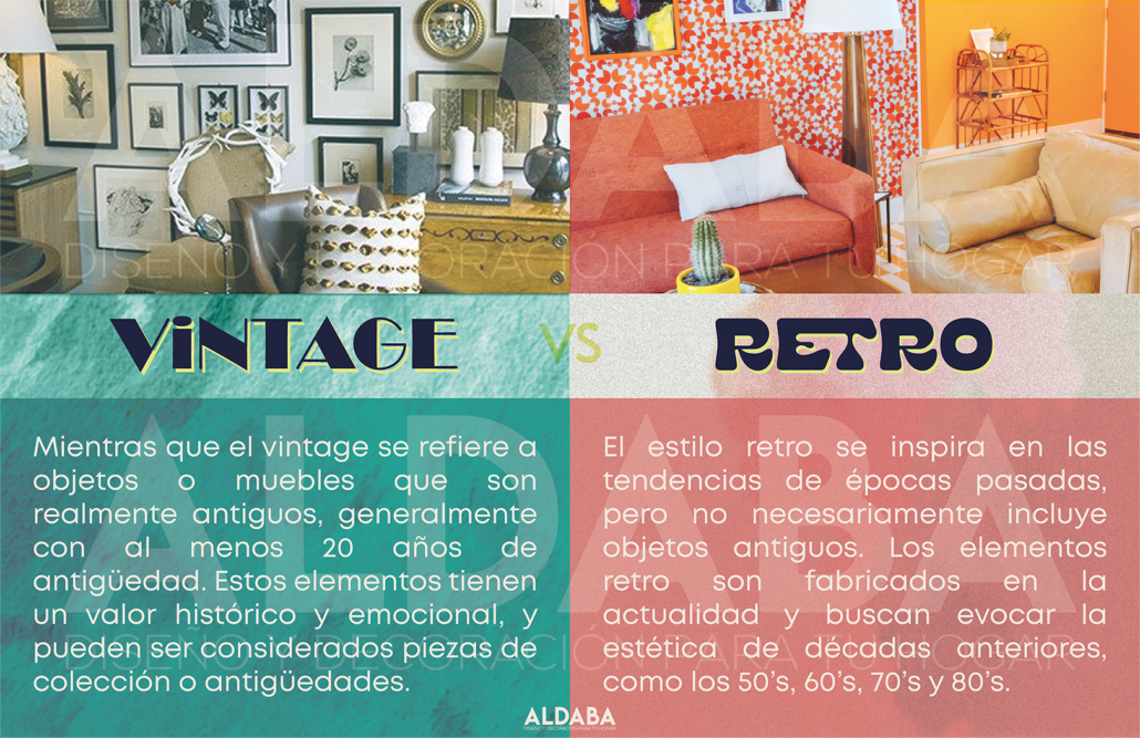 Vintage vs Retro