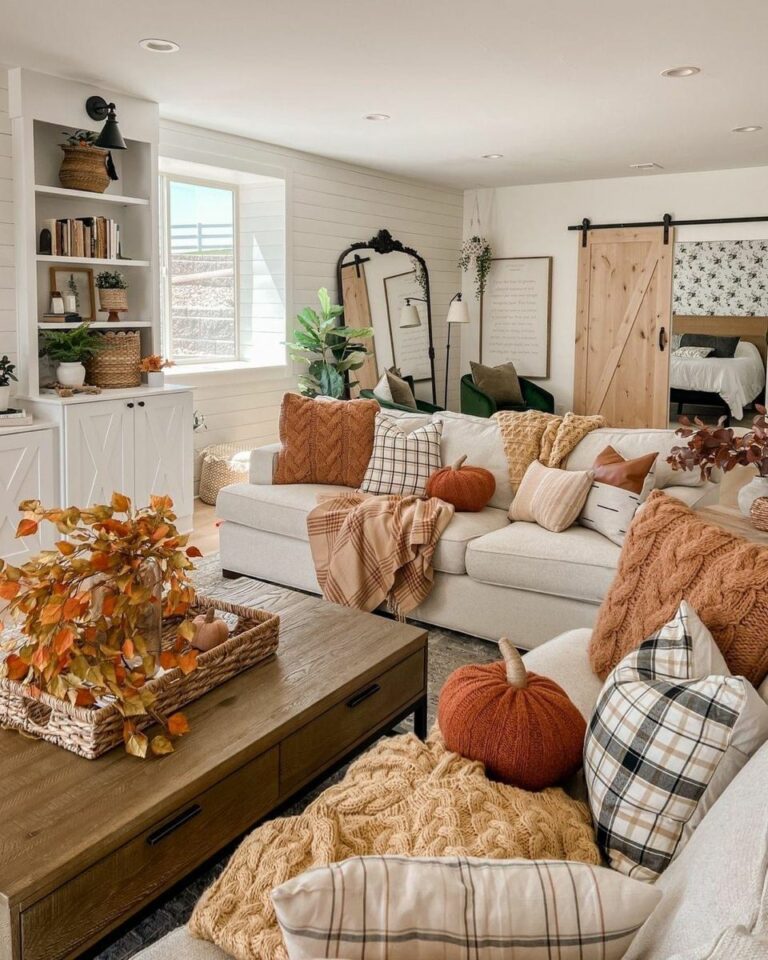 6 Ideas para un Otoño Lleno de Calidez en tu Sala