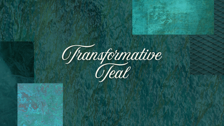 Transformative Teal: El equilibrio perfecto de la paleta cromática 2026