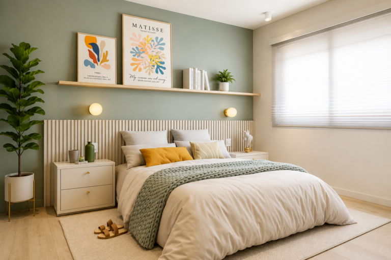 El arte de los metros cuadrados: Guía para una habitación pequeña con estilo